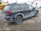2018 Dodge Journey Crossroad Awd Black vin: 3C4PDDGG0JT477576