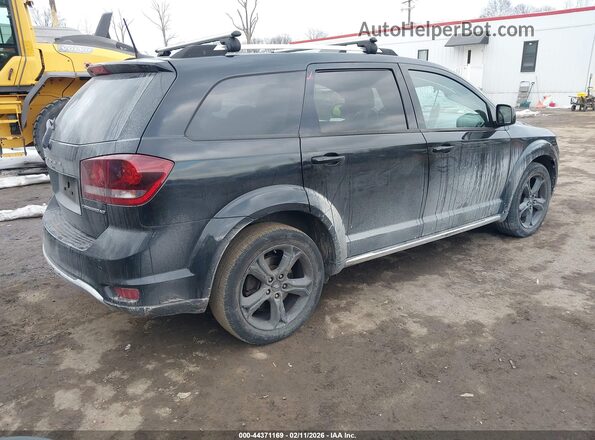 3C4PDDGG0JT477576 2018 DODGE JOURNEY Black Trasero derecho