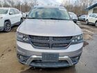 2017 Dodge Journey Crossroad Серебряный vin: 3C4PDDGG2HT696145