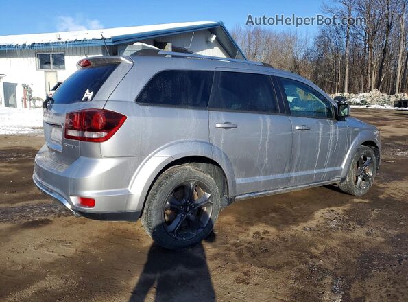3C4PDDGG2JT430517 2018 DODGE JOURNEY Silver უკანა მარჯვენა