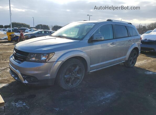 3C4PDDGG2JT430517 2018 DODGE JOURNEY Silver წინა მარცხენა ხედი სამი მეოთხედიდან