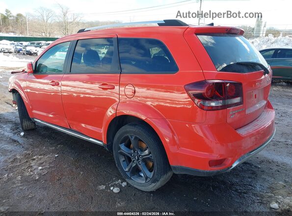 3C4PDDGG3JT516614 2018 DODGE JOURNEY Оранжевый Задняя левая четверть