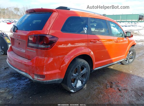 3C4PDDGG3JT516614 2018 DODGE JOURNEY Оранжевый Задняя правая четверть
