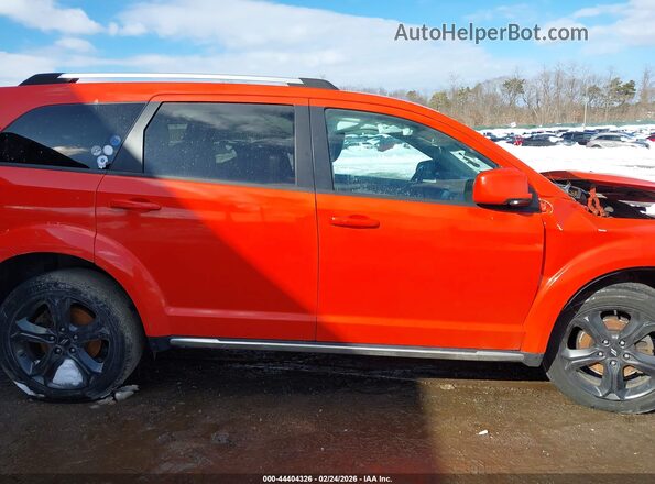 3C4PDDGG3JT516614 2018 DODGE JOURNEY Оранжевый Панорамный вид салона 360°