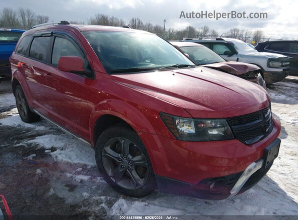 3C4PDDGG4GT112956 2016 DODGE JOURNEY Red Передня права чверть