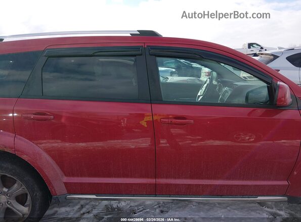 3C4PDDGG4GT112956 2016 DODGE JOURNEY Red Панорамний вид салону 360°