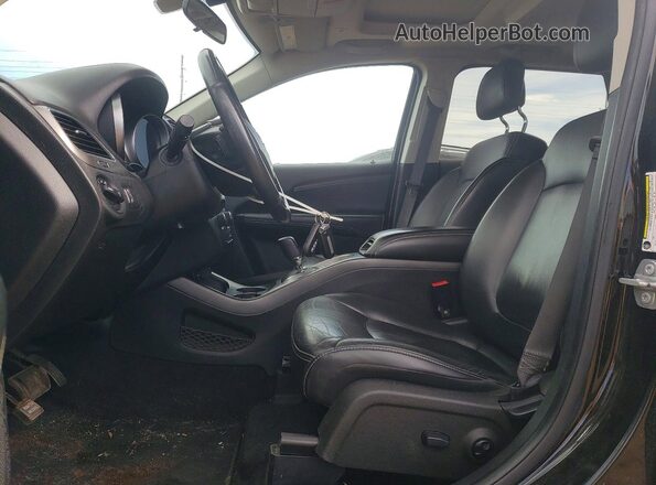 3C4PDDGG6JT477811 2018 DODGE JOURNEY Black Widok wnętrza z przodu