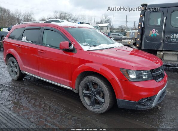 3C4PDDGG6KT708837 2019 DODGE JOURNEY Red Передня права чверть