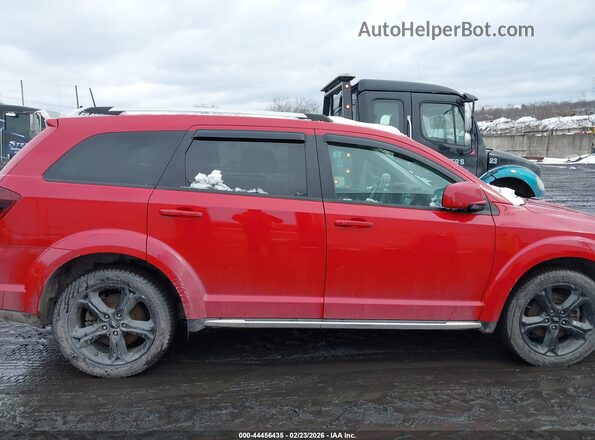 3C4PDDGG6KT708837 2019 DODGE JOURNEY Red Вид задньої частини салону