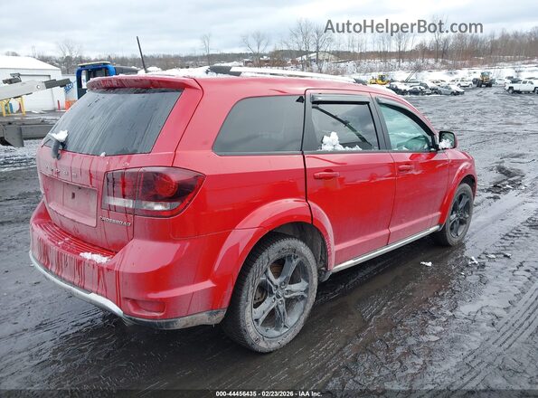 3C4PDDGG6KT708837 2019 DODGE JOURNEY Red Задня права чверть