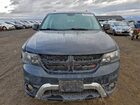 2018 Dodge Journey Crossroad Gray vin: 3C4PDDGG7JT278296
