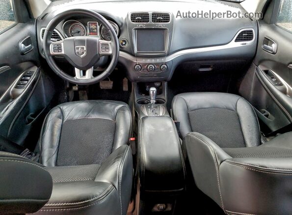 3C4PDDGG7JT278296 2018 DODGE JOURNEY Gray Առջևի վահանակի տեսք