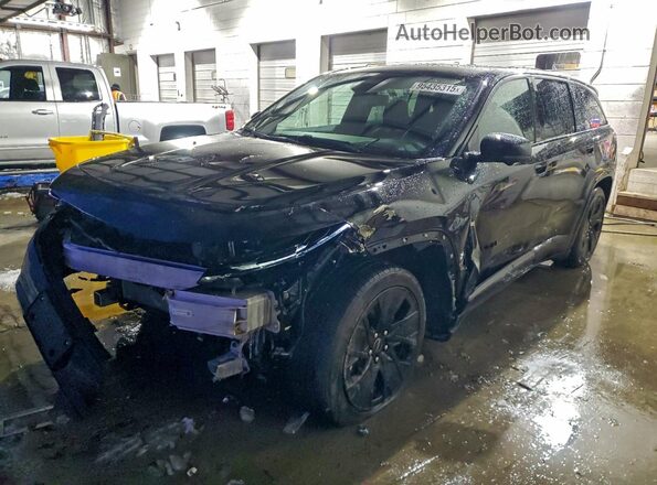 3C4RJNAK5RT180304 2024 JEEP WAGONEER Black წინა მარცხენა ხედი სამი მეოთხედიდან