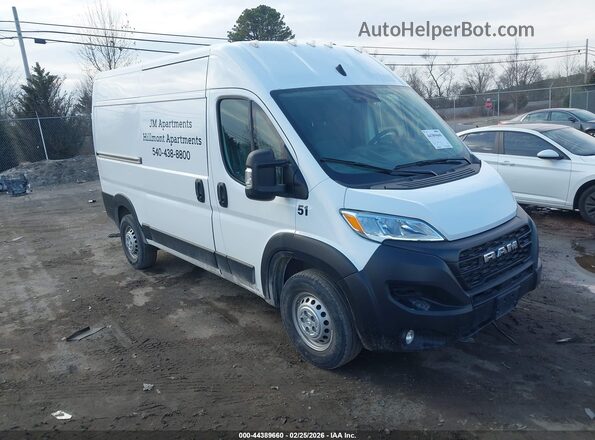 3C6LRVCGXRE111420 2024 RAM PROMASTER 2500 White Delantero derecho