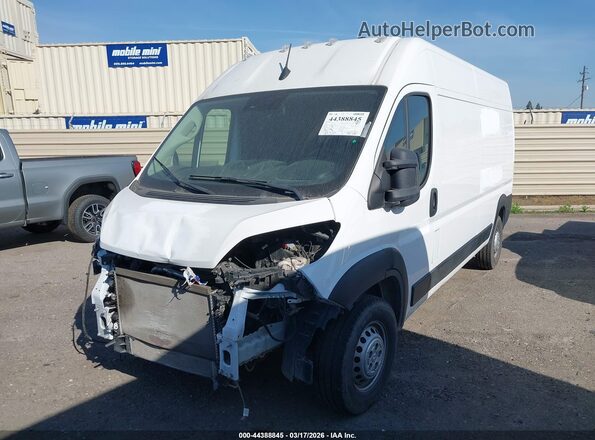 3C6LRVDG2RE119624 2024 RAM PROMASTER 2500 White Vista tres cuartos delantera izquierda