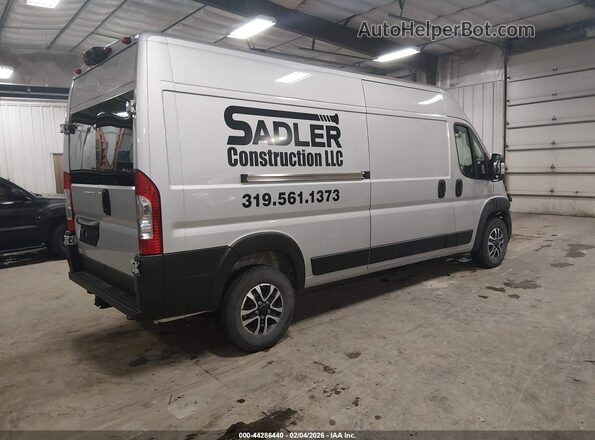 3C6LRVDG3SE554870 2025 RAM PROMASTER 2500 Серебряный Задняя правая четверть