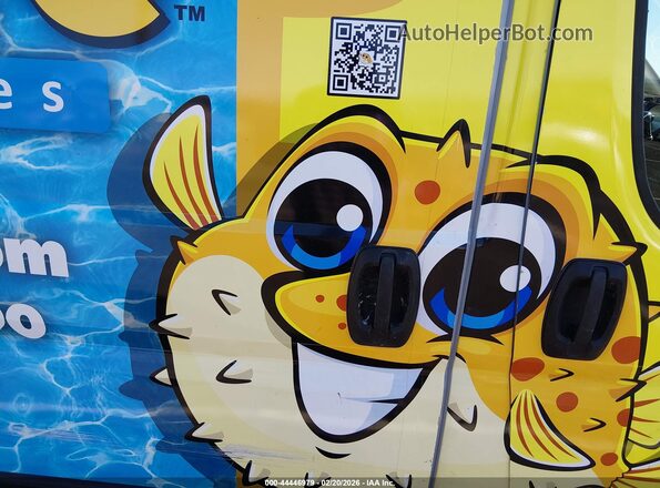 3C6LRVNG4SE533654 2025 RAM PROMASTER 1500 Yellow Widok naklejki z numerem VIN