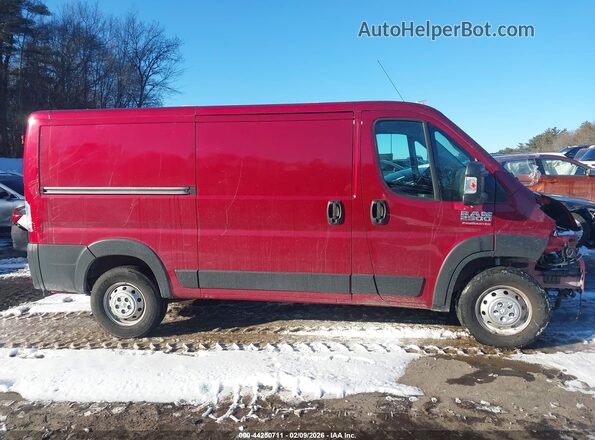3C6LRVVG3ME576787 2021 RAM PROMASTER 2500 Red Widok wnętrza z tyłu