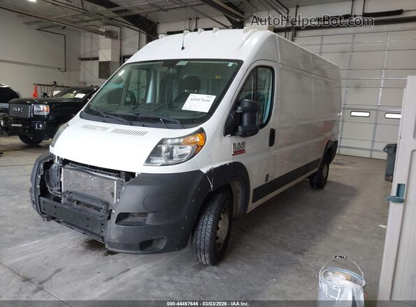 3C6MRVHG7ME520710 2021 RAM PROMASTER 3500 White წინა მარცხენა ხედი სამი მეოთხედიდან