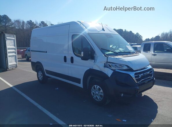 3C6MRVXG3SE539186 2025 RAM PROMASTER 3500 Белый Передняя правая четверть