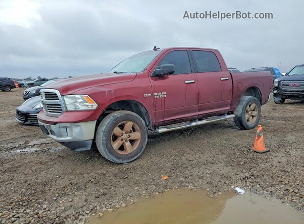 3C6RR6LT8JG146138 2018 RAM 1500 Красный Передняя левая четверть