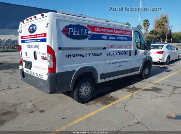 3C6TRVAG0HE516140 2017 RAM PROMASTER 1500 Белый Задняя правая четверть