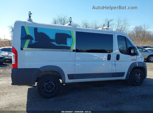 3C6TRVAG8HE525944 2017 RAM PROMASTER 1500 White უკანა სალონის ხედი