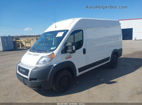 3C6TRVBG6LE106014 2020 RAM PROMASTER 1500 White Առջևի ձախ երեք քառորդ տեսարան