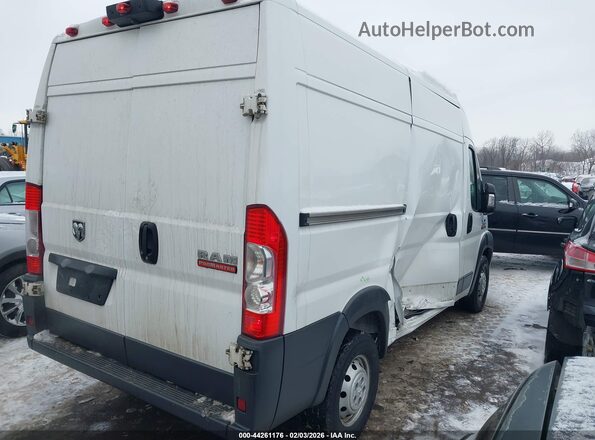 3C6TRVCG1JE154760 2018 RAM PROMASTER 2500 Белый Задняя правая четверть