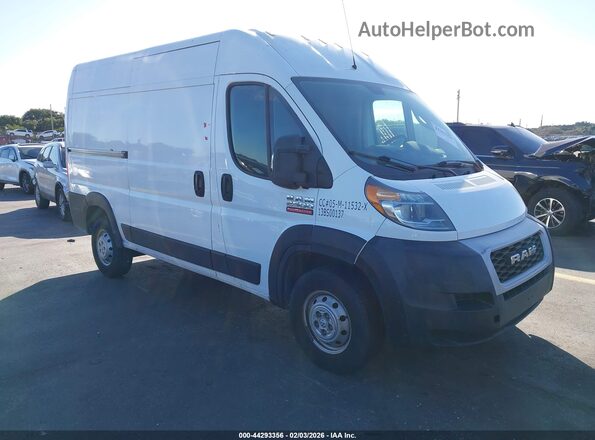 3C6TRVCG9KE525780 2019 RAM PROMASTER 2500 White Delantero derecho