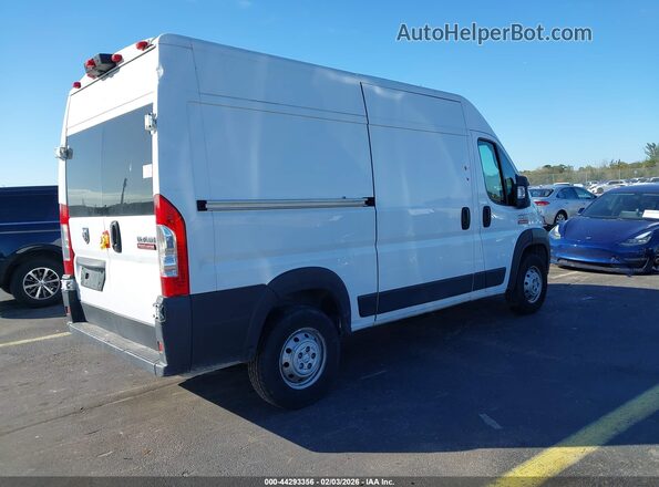 3C6TRVCG9KE525780 2019 RAM PROMASTER 2500 White Trasero derecho
