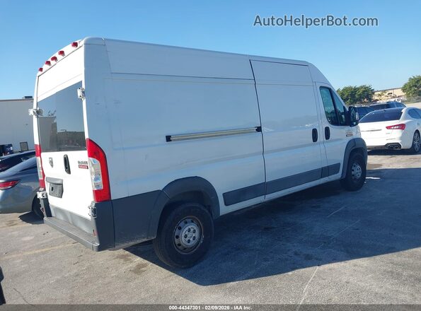 3C6TRVDG7HE524344 2017 RAM PROMASTER 2500 Белый Задняя правая четверть