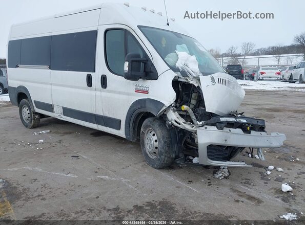 3C6TRVPG5LE149798 2020 RAM PROMASTER WINDOW VAN Белый Передняя правая четверть