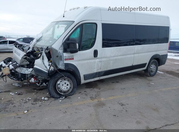 3C6TRVPG5LE149798 2020 RAM PROMASTER WINDOW VAN Белый Передняя левая четверть