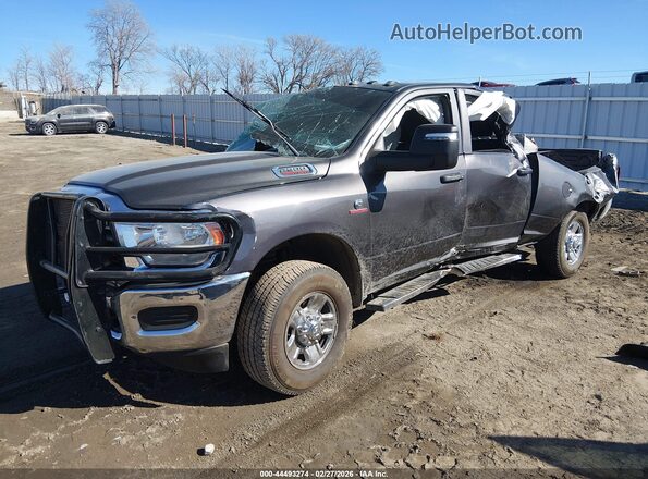 3C6UR5CLXRG237654 2024 RAM 2500 Черный Передняя левая четверть