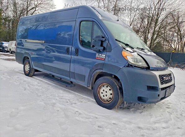 3C6URVJG2LE136925 2020 RAM PROMASTER Синий Передняя правая четверть