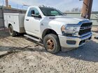 2019 Ram 3500 White vin: 3C7WRTAL8KG553149