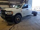 2022 Ram 3500 White vin: 3C7WRTCL3NG265072