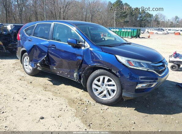 3CZRM3H54GG707096 2016 HONDA CR-V Dark Blue Передняя правая четверть