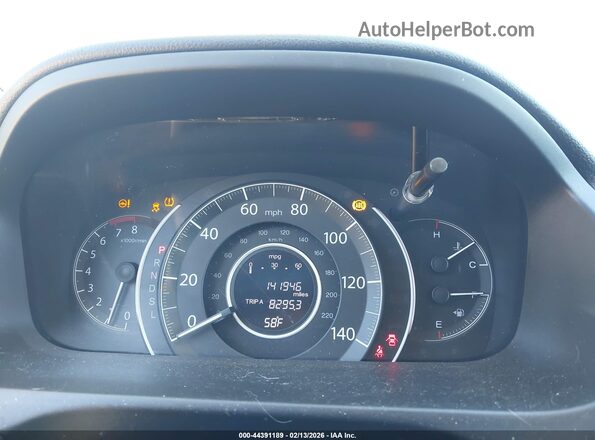 3CZRM3H54GG707096 2016 HONDA CR-V Dark Blue Вид задних сидений