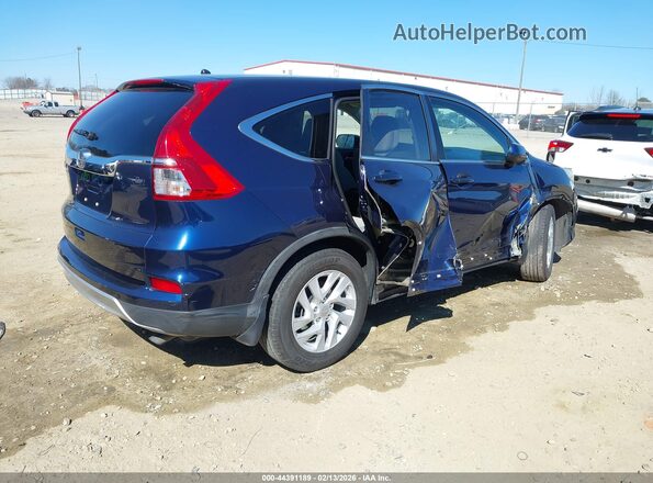 3CZRM3H54GG707096 2016 HONDA CR-V Dark Blue Задняя правая четверть