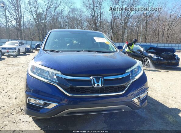 3CZRM3H54GG707096 2016 HONDA CR-V Dark Blue Вид задней части салона