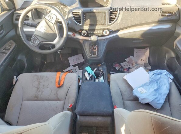 3CZRM3H57GG721901 2016 HONDA CRV Silver Widok deski rozdzielczej