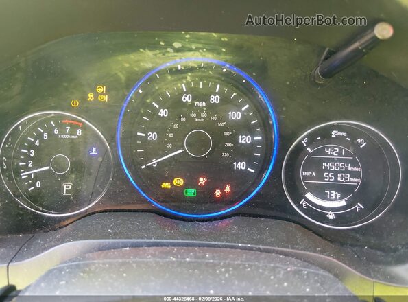 3CZRU5H35GM742015 2016 HONDA HR-V Черный Вид задних сидений