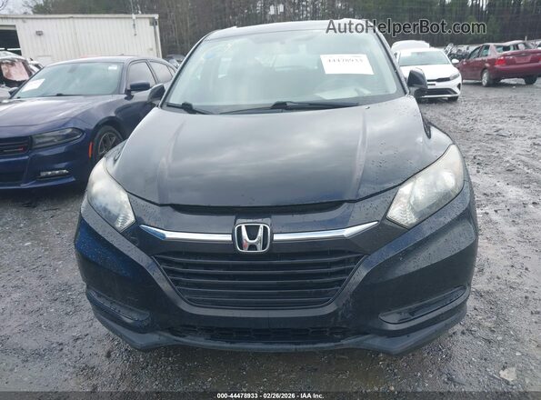 3CZRU5H37JM712733 2018 HONDA HR-V Черный Вид щитка приборов