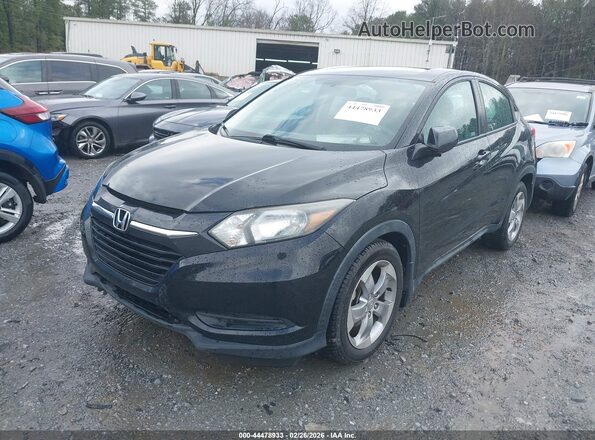 3CZRU5H37JM712733 2018 HONDA HR-V Черный Передняя левая четверть