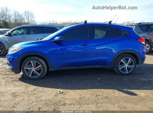 3CZRU5H50MM714619 2021 HONDA HR-V Синий Панорамный вид салона 360°