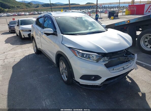 3CZRU5H57KM728482 2019 HONDA HR-V White Delantero derecho
