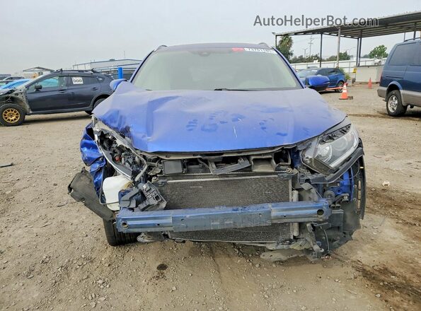 3CZRU5H58KM710461 2019 HONDA HR-V Blue Widok z przodu