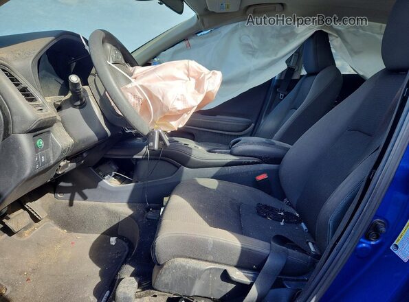 3CZRU5H58KM710461 2019 HONDA HR-V Blue Widok wnętrza z przodu